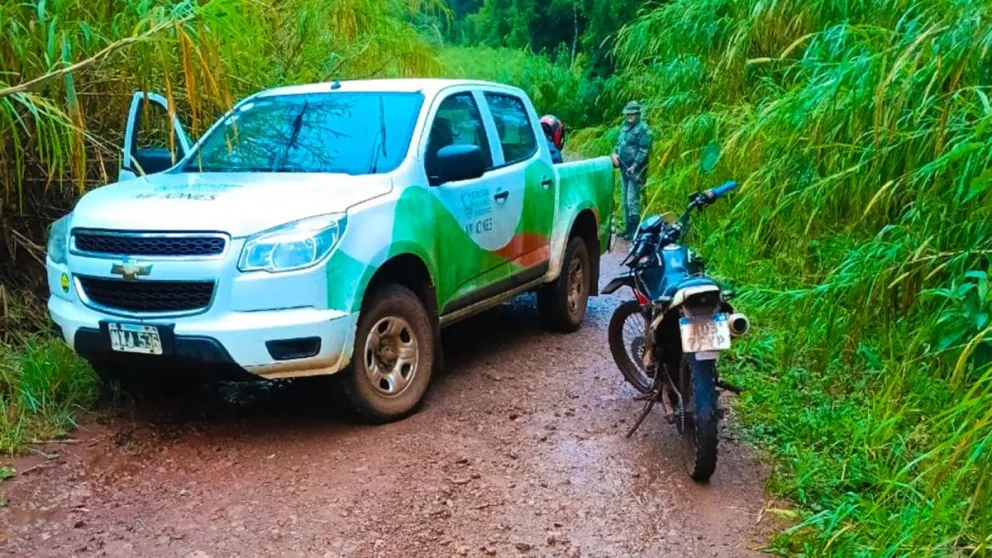 Guardaparques interceptaron a un hombre armado en el Parque Provincial Salto Encantado